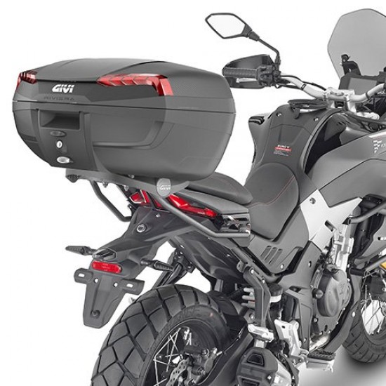 BAÚ GIVI TRASEIRO 46L RIVIERA MONOLOCK LENTE VERMELHA E46N