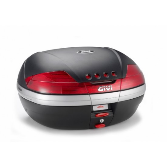 BAÚ GIVI TRASEIRO 46L MONOKEY VERMELHO V46N