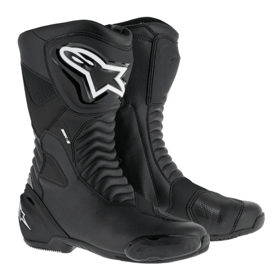 BOTA ALPINESTARS S-MX S PRETO/PRETO