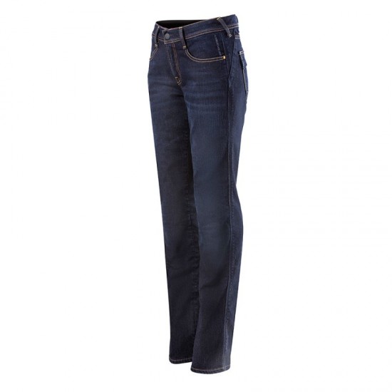 CALÇA ALPINESTARS JEANS STELLA ANGELES DENIN AZUL RINSE