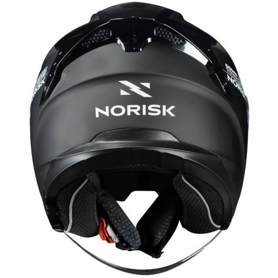 CAPACETE NORISK ABERTO DOWNTOWN PRETO FOSCO 