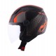 CAPACETE NORISK ORION START PRETO FOSCO COM LARANJA CAPACETE NORISK ORION START PRETO FOSCO COM LARANJA