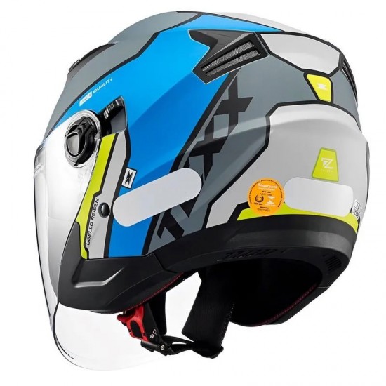 CAPACETE TEXX UGELLO REISEN AZUL FOSCO