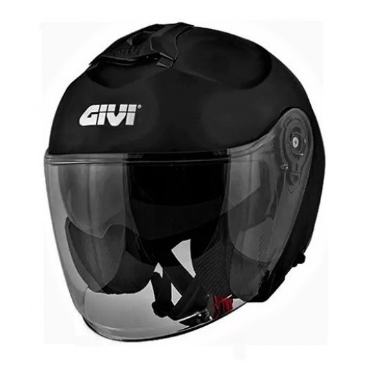 CAPACETE ABERTO GIVI X22 PLANET PRETO BRILHO