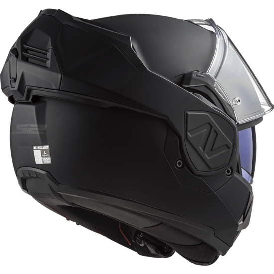 CAPACETE LS2 ARTICULADO ADVANT FF906 NOIR PRETO FOSCO