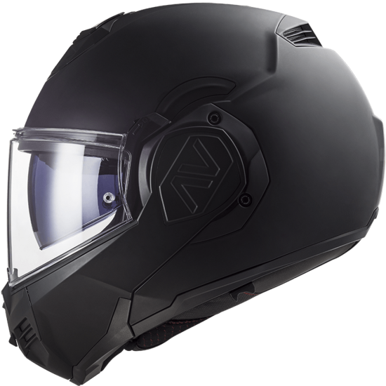 CAPACETE LS2 ARTICULADO ADVANT FF906 NOIR PRETO FOSCO