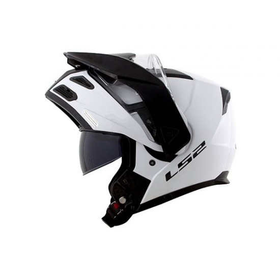 CAPACETE LS2 FF324 EVO METRO BRANCO