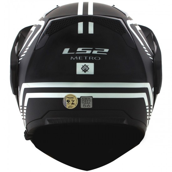 CAPACETE LS2 FF324 EVO METRO FIREFLY LUMINOUS