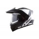 CAPACETE LS2 FF324 EVO METRO RAPID BRANCO/PRETO