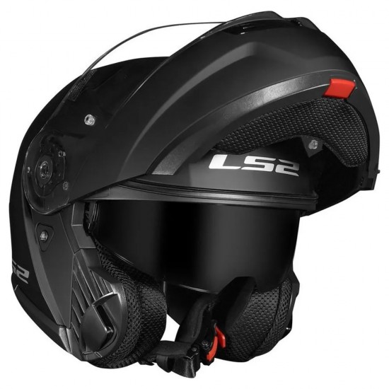 CAPACETE LS2 FF908 STROBE II PRETO FOSCO ARTICULADO