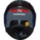 CAPACETE NORISK ARTICULADO FORCE II KORE CINZA AZUL