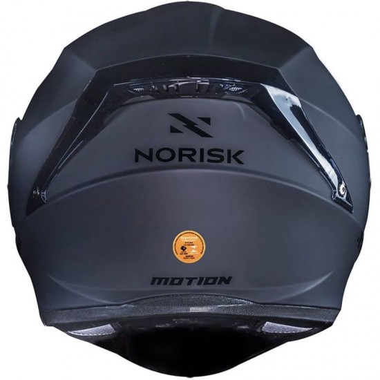 CAPACETE NORISK MOTION ARTICULADO MONOCOLOR - CINZA FOSCO