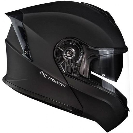 CAPACETE NORISK MOTION ARTICULADO MONOCOLOR - PRETO FOSCO