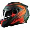 CAPACETE NORISK FF345 ROUTE SPEEDMAX VERDE FOSCO COM LARANJA