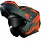 CAPACETE NORISK FF345 ROUTE SPEEDMAX VERDE FOSCO COM LARANJA