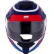 CAPACETE NORISK FF345 ROUTE SPEEDMAX AZUL FOSCO COM VERMELHO