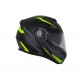 CAPACETE NORISK FF345 ROUTE MOTION FOSCO PRETO/ FLUO/ AMARELO