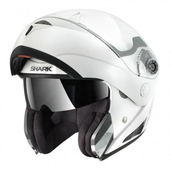 CAPACETE SHARK OPENLINE PRIME BRANCO