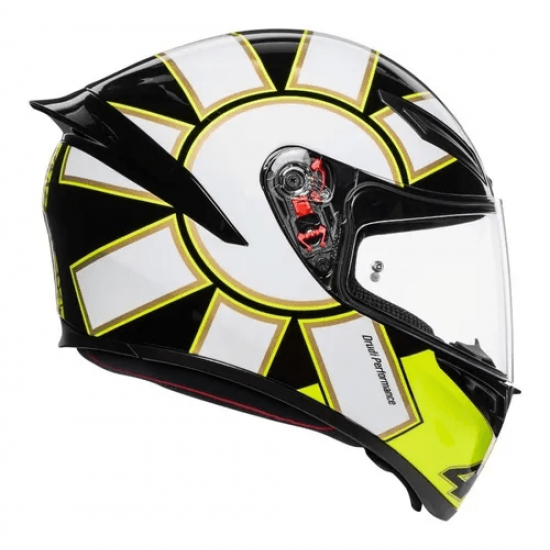 CAPACETE AGV K1 GOTHIC 46 RÉPLICA