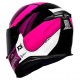 CAPACETE AXXIS EAGLE TECNO PRETO/BRANCO/PURPLE 