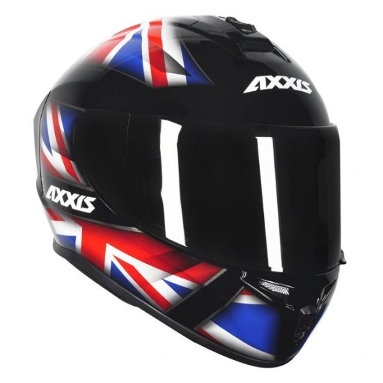 CAPACETE AXXIS DRAKEN UK PRETO/VERMELHO/AZUL