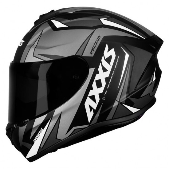 CAPACETE AXXIS DRAKEN VECTOR PRETO FOSCO