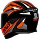 CAPACETE AXXIS EAGLE POWER - PRETO/LARANJA/CINZA