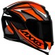 CAPACETE AXXIS EAGLE POWER - PRETO/LARANJA/CINZA