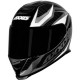 CAPACETE AXXIS EAGLE POWER - PRETO/CINZA/BRANCO