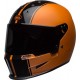 CAPACETE BELL ELIMINATOR RALLY PRETO COM LARANJA