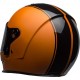 CAPACETE BELL ELIMINATOR RALLY PRETO COM LARANJA