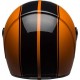 CAPACETE BELL ELIMINATOR RALLY PRETO COM LARANJA