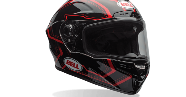 Bell star top pace black red