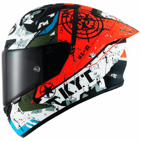 CAPACETE KYT NZ RACE BLAZING RÉPLICA