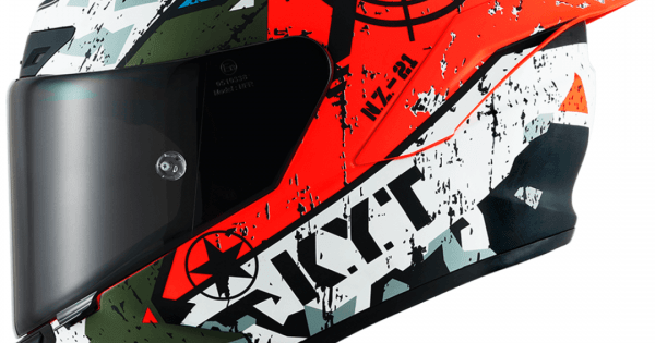 CAPACETE KYT NZ RACE BLAZING RÉPLICA