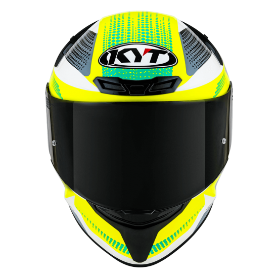 CAPACETE KYT TT COURSE GEAR AMARELO