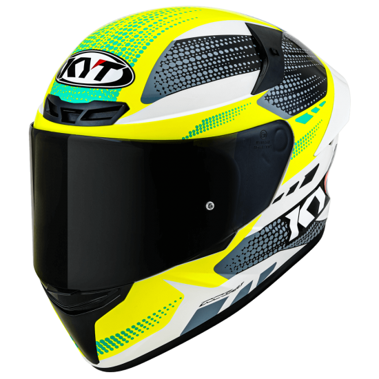 CAPACETE KYT TT COURSE GEAR AMARELO