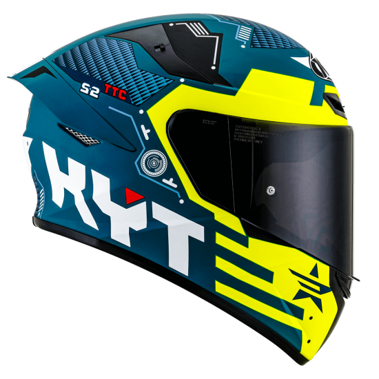 CAPACETE KYT TT COURSE FUSELAGE AMARELO