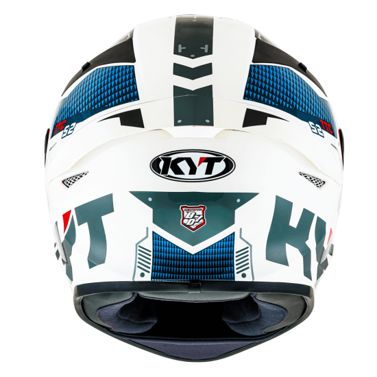 CAPACETE KYT TT COURSE FUSELAGE VERMELHO