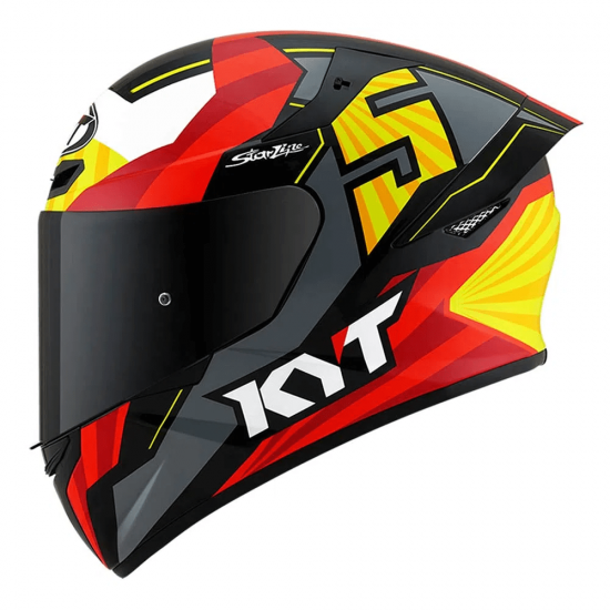 CAPACETE KYT TT COURSE FLUX JAUME MASIA 