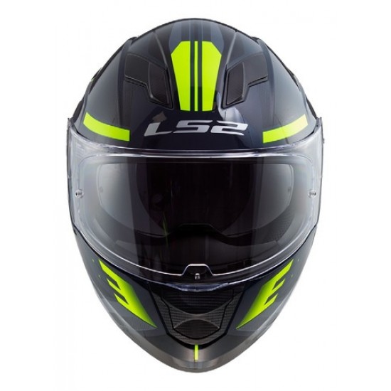 CAPACETE LS2 FF320 SHADOW CINZA