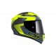 CAPACETE LS2 FF323 ARROW EVO COMPETE AZUL/AMARELO/PRETO FOSCO TRI COMPOSTO