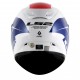 CAPACETE LS2 FF323 ARROW COMET BRANCO/AZUL - TRI COMPOSTO