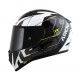 CAPACETE LS2 FF323 ARROW R TECHNO PRETO/CINZA/AMARELO FLUORESCENTE