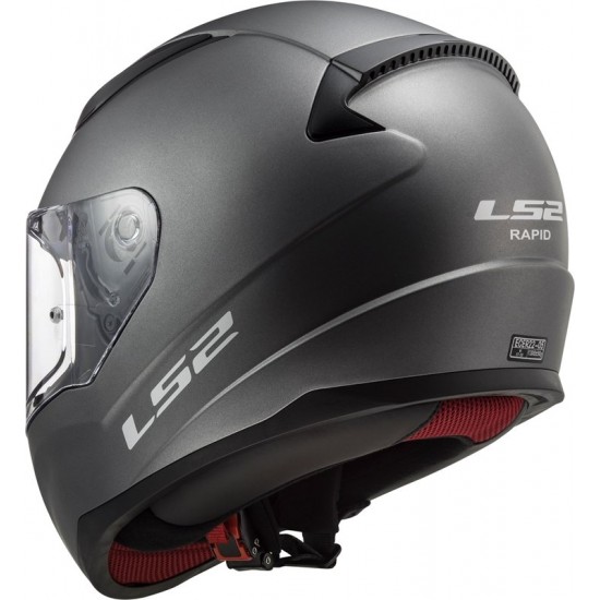 CAPACETE LS2 FF353 CINZA FOSCO