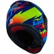 CAPACETE LS2 FF353 RAPID TAGLINE - AZUL/AMARELO/VERMELHO