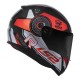 CAPACETE LS2 FF353 RAPID STRATUS PRETO COM VERMELHO