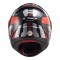 CAPACETE LS2 FF353 RAPID STRATUS PRETO COM VERMELHO