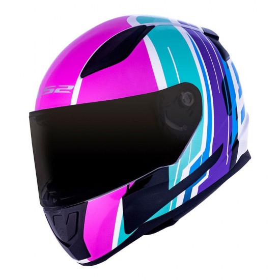 CAPACETE LS2 FF353 RAPID FLAG PINK 