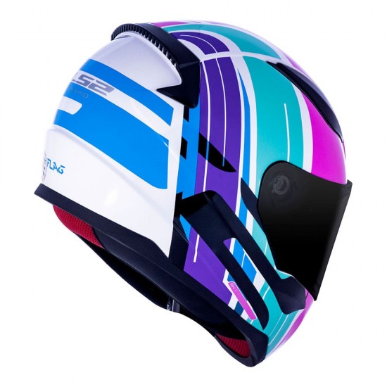 CAPACETE LS2 FF353 RAPID FLAG PINK 